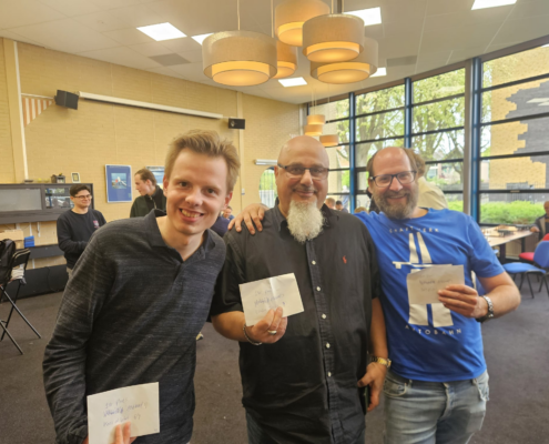 Deelnemers SV Leithen aan Koningsdagtoernooi